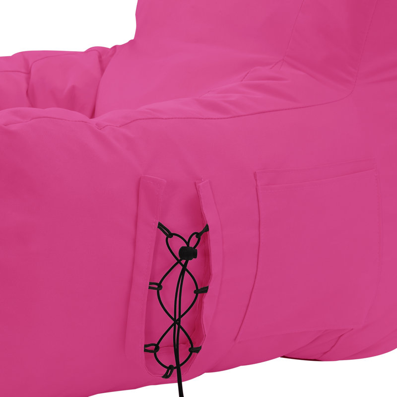 Latitude Run® Comfy Standard Outdoor Friendly Bean Bag Chair & Lounger